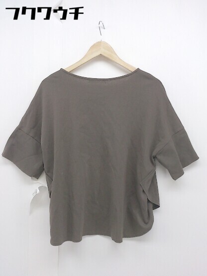 ◇ JOURNAL STANDARD relume レリューム 七分袖 Tシャツ カットソー サイズF ブラウン系 レディースの画像3