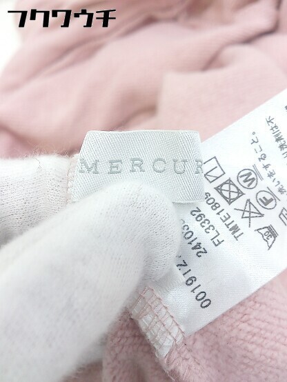 * MERCURYDUO × FILA filler сотрудничество вышивка Logo тренировочный тянуть over Parker размер F Pink Lady -s
