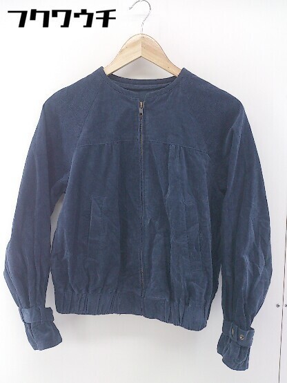 * ehka sopoehekasopoSM2 corduroy long sleeve no color jacket size M navy lady's 