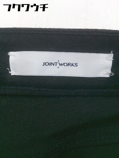 ◇ JOINT WORKS ジョイントワークス ストレッチ スキニー パンツ サイズM ブラック レディース_画像4