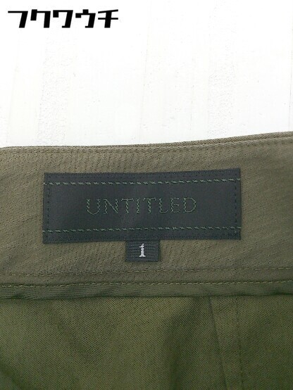 * UNTITLED Untitled pants size 1 khaki series lady's 