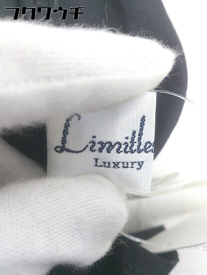 ◇ LIMITLESS LUXURY ウエストゴム ロング フィッシュテール スカート サイズF ブラック レディース_画像4