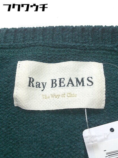 ◇ Ray BEAMS レイ ビームス 長袖 ニット セーター グリーン レディース_画像4