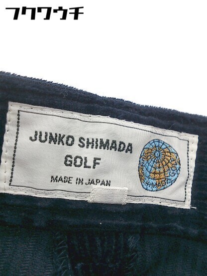 * JUNKO SHIMADA GOLF Junko Shimada corduroy pants size 11 navy lady's 