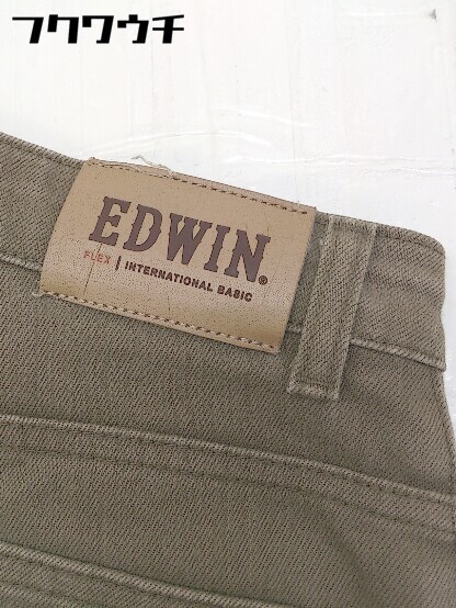 ◇ miss EDWIN エドウィン 4001 ジーンズ デニム パンツ サイズ29×32 ブラウン系 レディース_画像6
