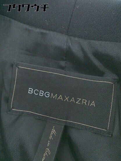 ◇ BCBGMAXAZRIA ビーシービージーマックスアズリア シングル1B 長袖 テーラード ジャケット サイズS ブラック レディース_画像4