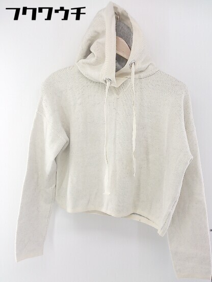 * B:MING by BEAMS Be mingby Beams short long sleeve pull over Parker size ONE beige lady's 