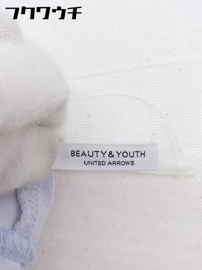 ◇ BEAUTY & YOUTH ビューティアンドユース UNITED ARROWS 長袖 カットソー パープル系 レディース_画像4