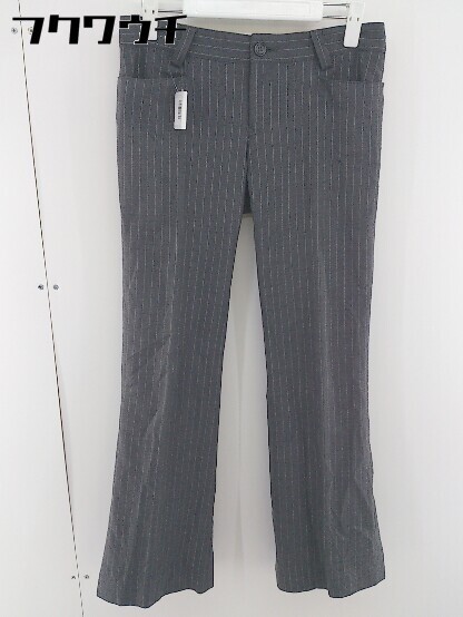 * PINKY & DIANNE Pinky and Diane pinstripe pants size 38 gray lady's 