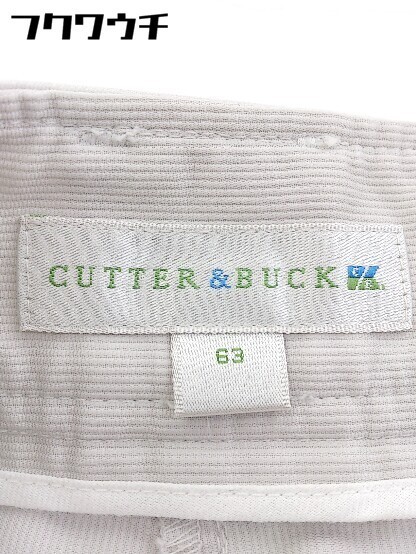 ◇ CUTTER&BUCK カッター＆バック ハーフ ショート パンツ サイズ63 グレー レディース_画像4