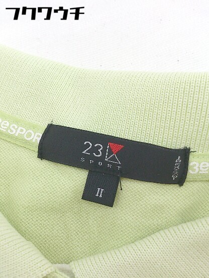 * 23 район SPORTnijuu thank спорт рубашка-поло с коротким рукавом размер II зеленый женский 