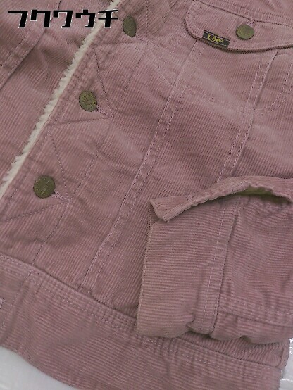 ◇ Lee リー STORM RIDER コーデュロイ素材 長袖 ジャケット サイズM ピンク系 レディースの画像6