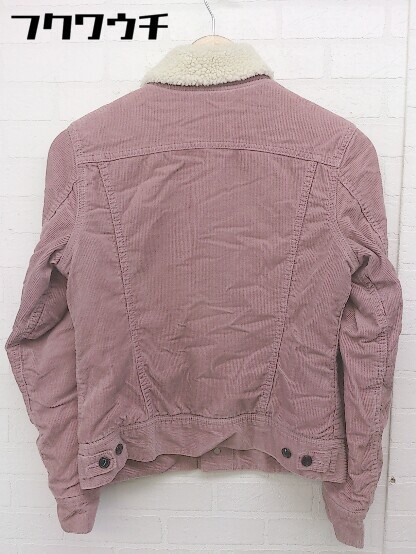 ◇ Lee リー STORM RIDER コーデュロイ素材 長袖 ジャケット サイズM ピンク系 レディースの画像3
