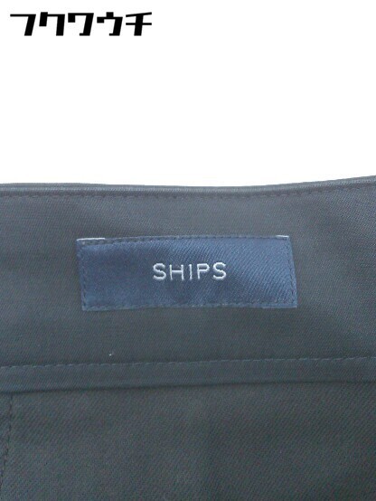 ◇ SHIPS シップス タック センタープレス パンツ サイズ36 ネイビー レディース_画像4