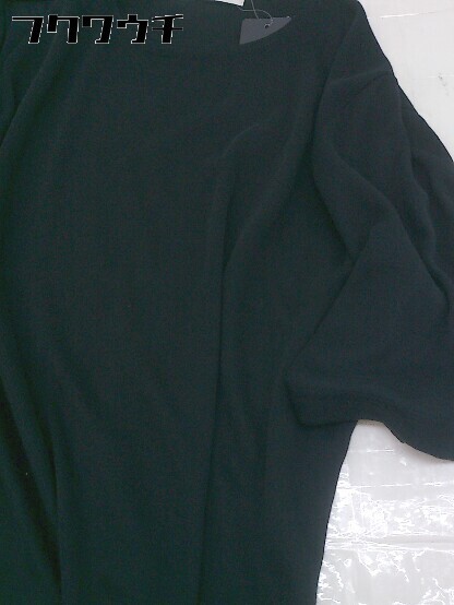 ◇ ●未使用● ◎ noa-ge タグ付 Tシャツ カットソー レース カットソー アンサンブル サイズM ブラック レディース_画像7