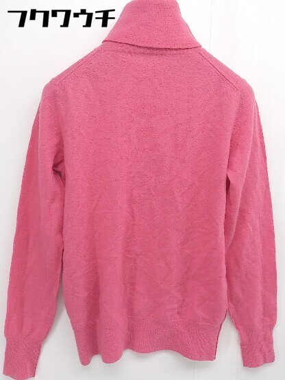 * SunaUna SunaUna ta-toru neck long sleeve knitted sweater size M pink series lady's 