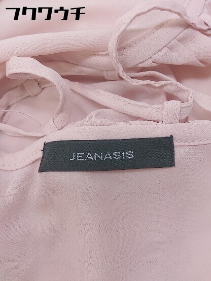 ◇ JEANASIS ジーナシス 長袖 カーディガン サイズF ピンク レディース_画像4