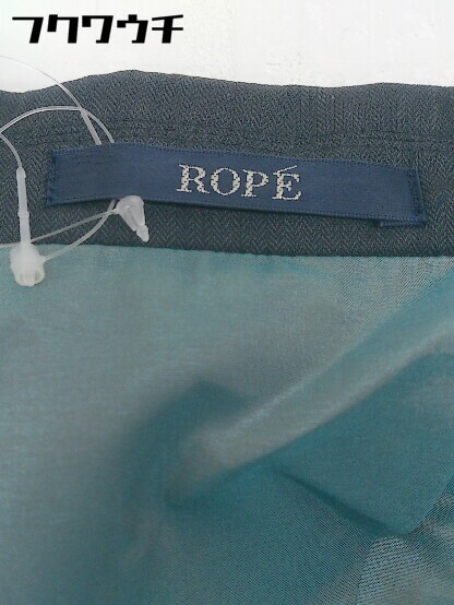 ◇ ROPE' ロペ ダブル 長袖 テーラード ジャケット サイズ9 ブルー系 レディース_画像4