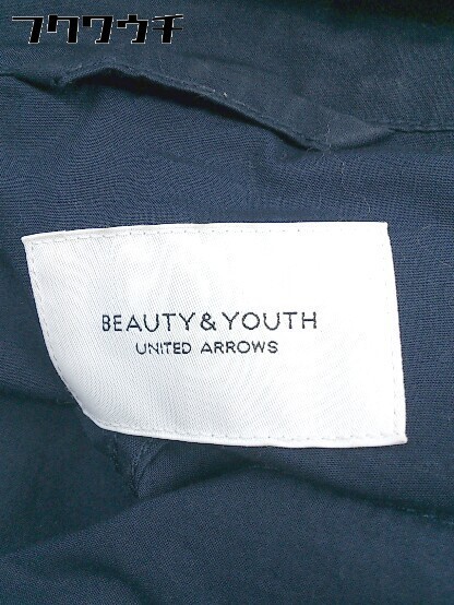 ◇ BEAUTY & YOUTH ビューティアンドユース UNITED ARROWS 長袖 ジップアップ ジャケット ネイビー レディースの画像4