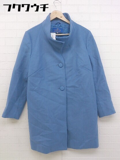 ◇ Viaggio Blu ビアッジョブルー 長袖 コート サイズ 5 ブルー レディース_画像1