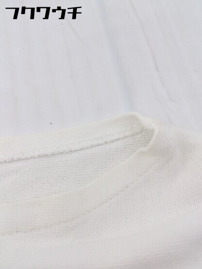 ◇ ORCIVAL オーシバル フランス製 総柄 長袖 Tシャツ カットソー サイズ1 ホワイト ブルー レディース_画像5
