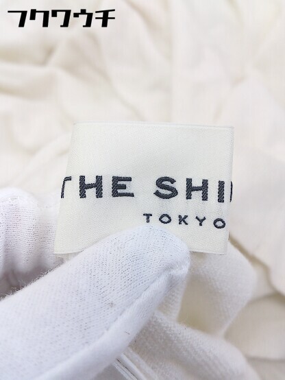 ◇ THE SHINZONE ザ シンゾーン Vネック ウール ニット 長袖 セーター サイズF アイボリー系 レディース_画像6