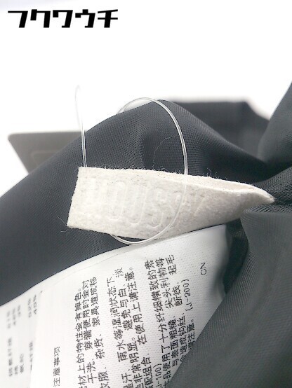 ◇ BLACK BY MOUSSY ブラックバイマウジー 刺繍 半袖 ミニ ワンピース サイズ2 ブラック レディース_画像4