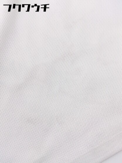 ◇ FILA フィラ ハーフジップ 半袖 Tシャツ カットソー サイズL ホワイト レディース_画像6