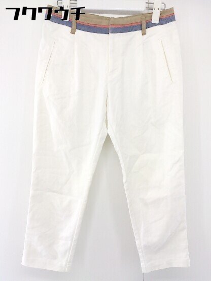 * GALLARDAGALANTE gully .rudaga Ran te cropped pants size 0 ivory series lady's 