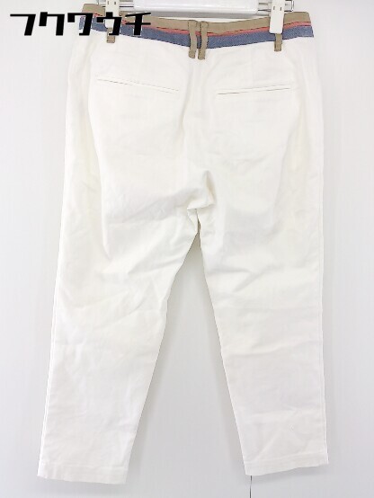 * GALLARDAGALANTE gully .rudaga Ran te cropped pants size 0 ivory series lady's 