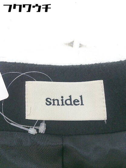 # snidel Snidel pe слива длинный рукав no color пальто размер F черный женский 