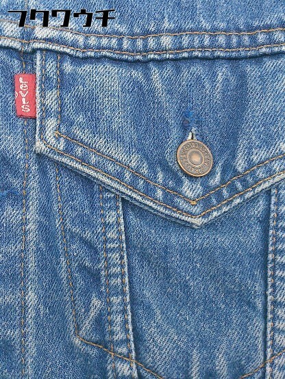 ◇ Levi's リーバイス 長袖 デニム ジャケット Gジャン サイズ34 インディゴ レディース_画像5