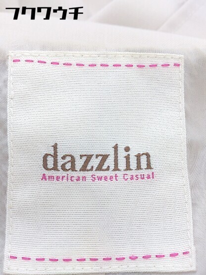 ■　◎ dazzlin ダズリン 長袖 トレンチコート サイズS ベージュ レディース_画像4