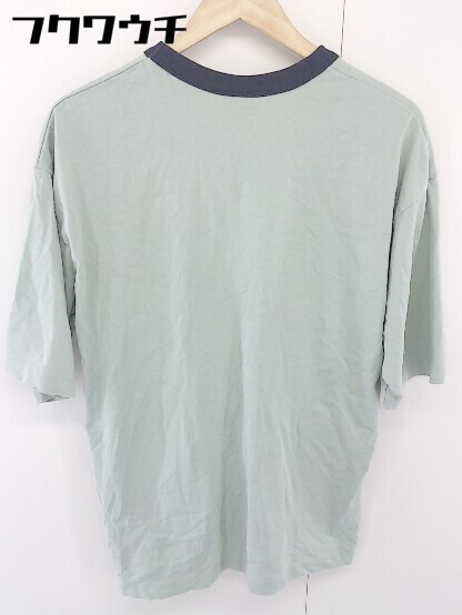 ◇ BEAUTY & YOUTH UNITED ARROWS 半袖 Tシャツ カットソー サイズM 38-40 グリーン ネイビー系 レディース_画像3