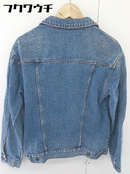 * MOUSSY Moussy long sleeve Denim jacket G Jean size F indigo lady's 