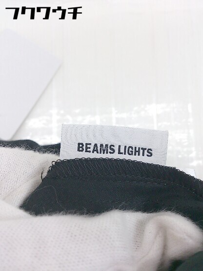 ◇ BEAMS LIGHTS ビームス ライツ 半袖 膝下丈 ワンピース サイズ36 ブラック レディース_画像4