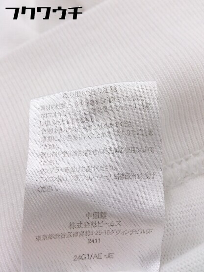 ◇ Champion チャンピオン プリント 半袖 Tシャツ カットソー サイズ S ホワイト レディース_画像8