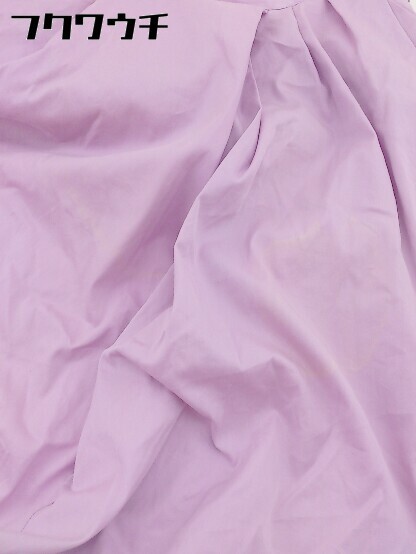 ◇ le coeur blanc ルクールブラン サイドジップ ウエストゴム ロング プリーツ スカート サイズ38 ピンク レディース_画像10