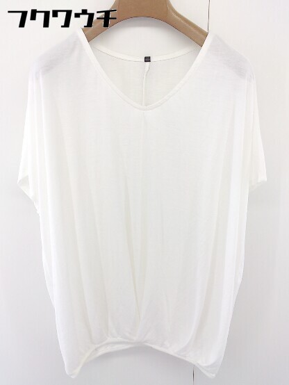 ◇ ◎ b・r・u・s・h ブラッシュ タグ付き 半袖 Tシャツ カットソー サイズ2 ホワイト レディース_画像2
