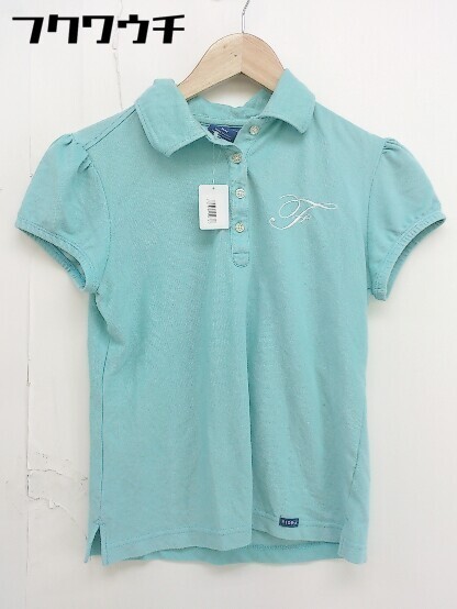 * * FIDRA Fidra deer. . polo-shirt with short sleeves size M mint green lady's 