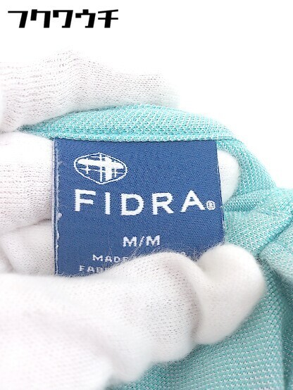 * * FIDRA Fidra deer. . polo-shirt with short sleeves size M mint green lady's 