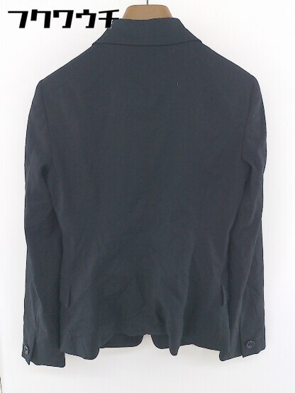 ◇ green label relaxing UNITED ARROWS シングル 1B 長袖 テーラードジャケット サイズ36 ブラック レディース_画像3