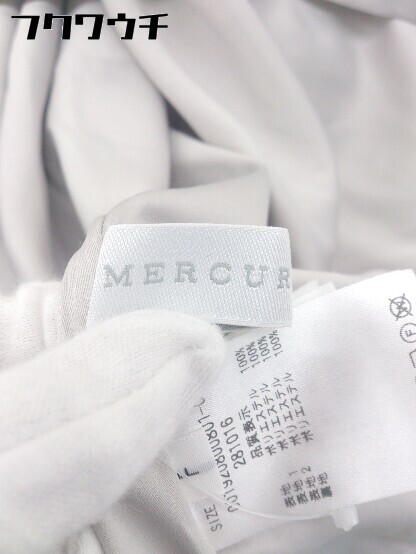 ◇ MERCURYDUO マーキュリーデュオ ロング プリーツ スカート サイズF ブルー系 グレー系 レディース_画像5