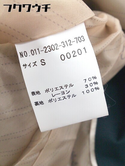 ◇ PAGEBOY ページボーイ シングル 2B 長袖 テーラードジャケット サイズS ネイビー レディース_画像5