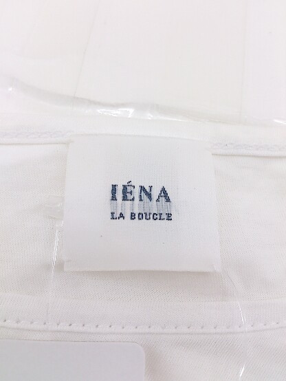 ◇ IENA イエナ プリント 半袖 Tシャツ カットソー ホワイト レディースの画像4