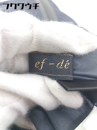 ◇ ef-de エフデ 膝丈 フレア スカート サイズ9 グレー系 レディース_画像4