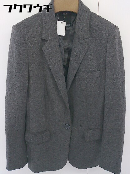 * AZUL BY MOUSSY azur bai Moussy shoulder pad 1B long sleeve jacket blaser size S gray lady's 