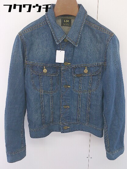* Lee Lee × URBAN RESEARCH ROSSOwoshu processing Denim jacket G Jean size 38 indigo lady's 