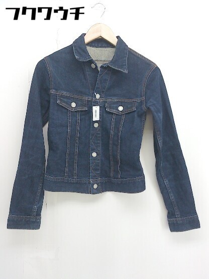 * INDIVI Indivi long sleeve Denim jacket G Jean size 36 indigo lady's 