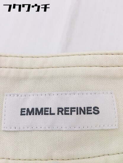 ◇ EMMEL REFINES エメルリファインズ バックジップ 膝下丈 スカート サイズXS グリーン レディース_画像5